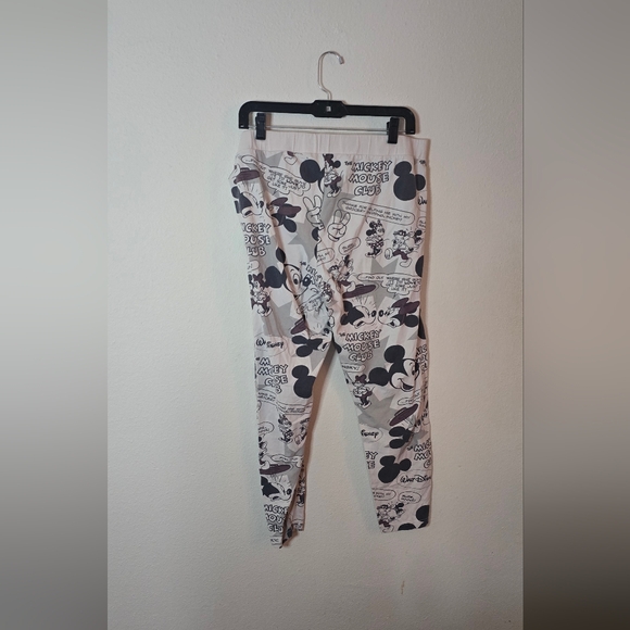 Disney Mickey Mouse Pajama Set Primark Loungewear Sleepwear Gray XL - Picture 9 of 11